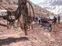 گزارش تصویری بازدید رئیس  و دانشجویان کارشناسی ارشد معدن ، نفت و ژئوفیزیک ازمعدن بوکسیت تاش 